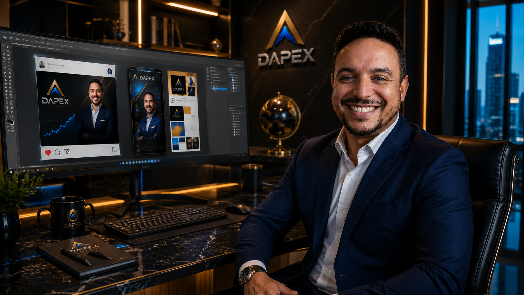 Identidade Visual Premium — DAPEX Creative