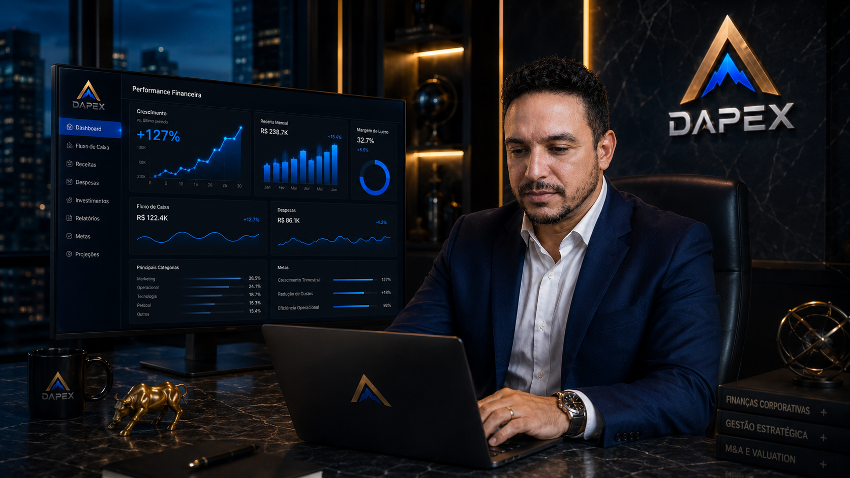 Dashboard Financeiro em Tempo Real — DAPEX Finance